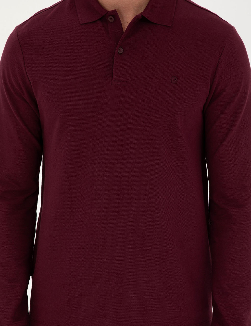 Bordo Slim Fit Basic Sweatshirt - Pierre cardin фото 6