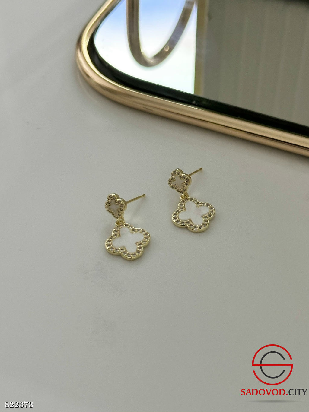 Серьги женские из медицинской стали