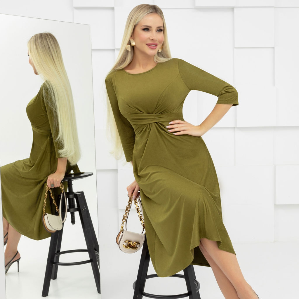 Платье, Беспроигрышная формула (хаки) - Charutti фото 4