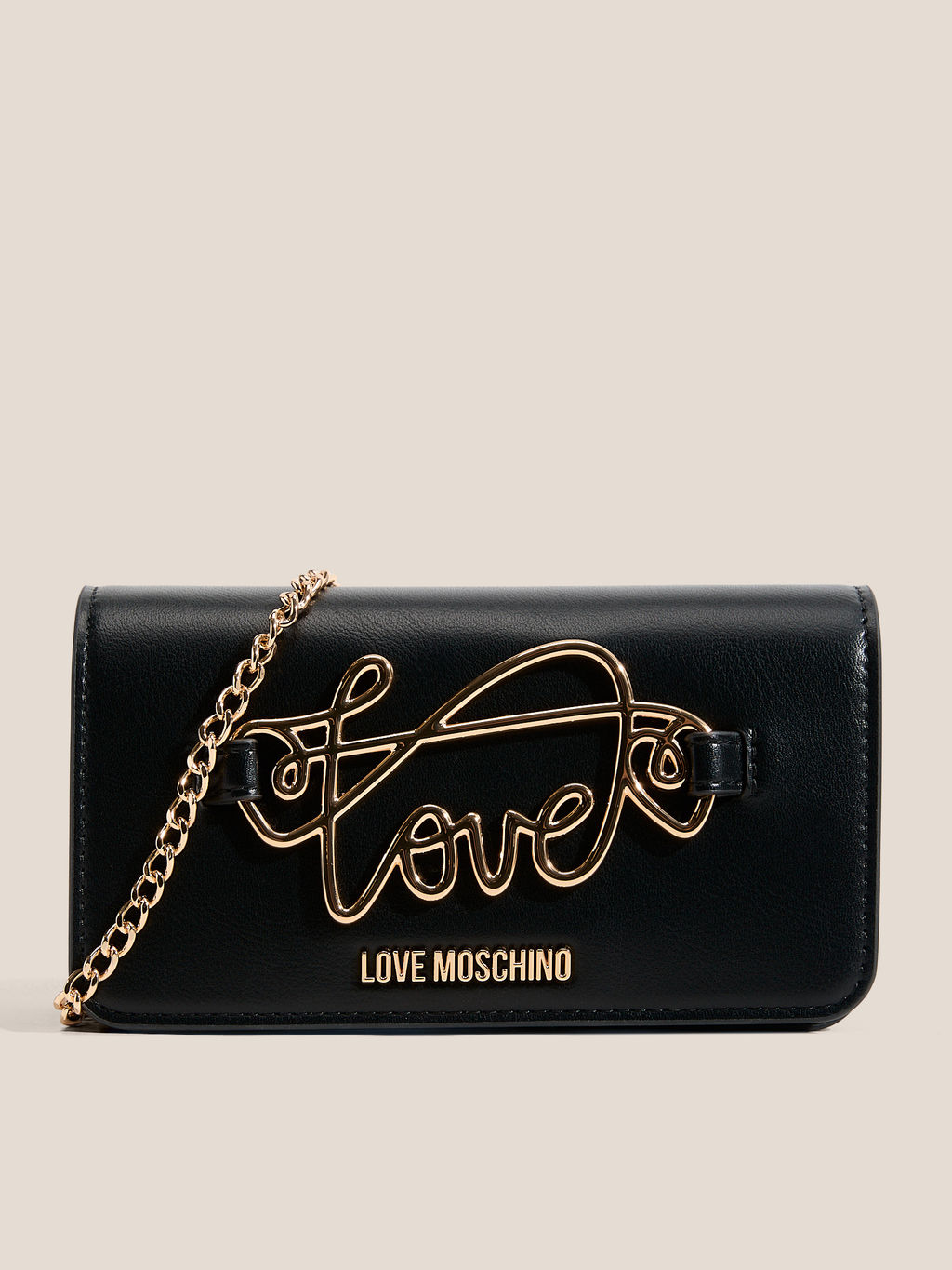 Клатч LOVE MOSCHINO SCRIPT SLG Артикул 4463873, черный