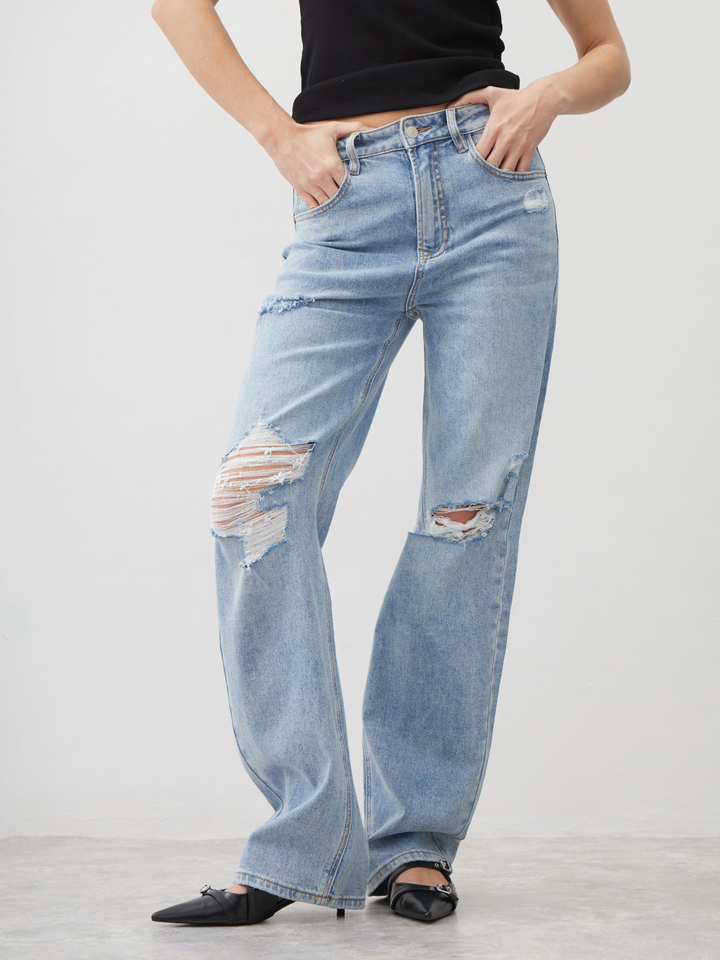 Женские Джинсы Свободные - Mossmore фото 105