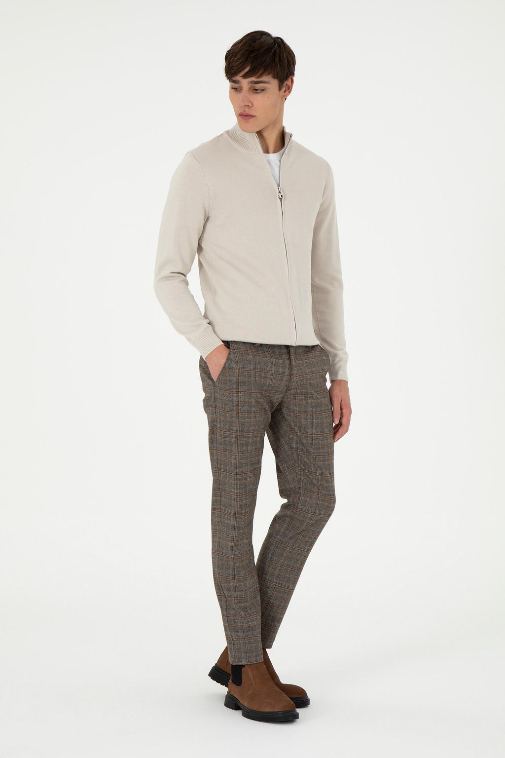 Мужской базовый трикотажный кардиган Stone Неожиданная скидка в корзине - U.s. polo assn фото 11