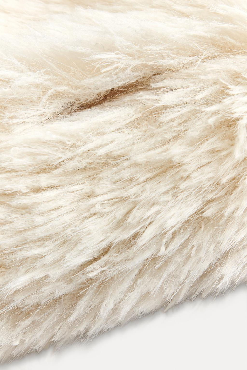 FAUX FUR WAISTCOAT ZW COLLECTION - Zara фото 8