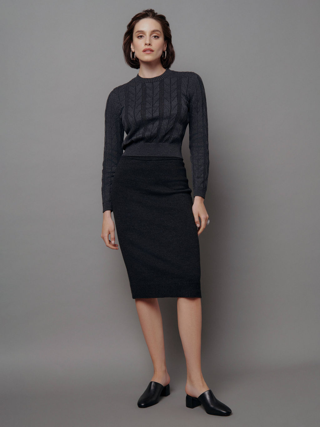 CONTE LDK 302 Юбка женская anthracite