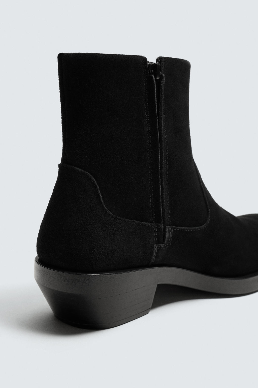 LEATHER COWBOY BOOTS - Zara фото 6