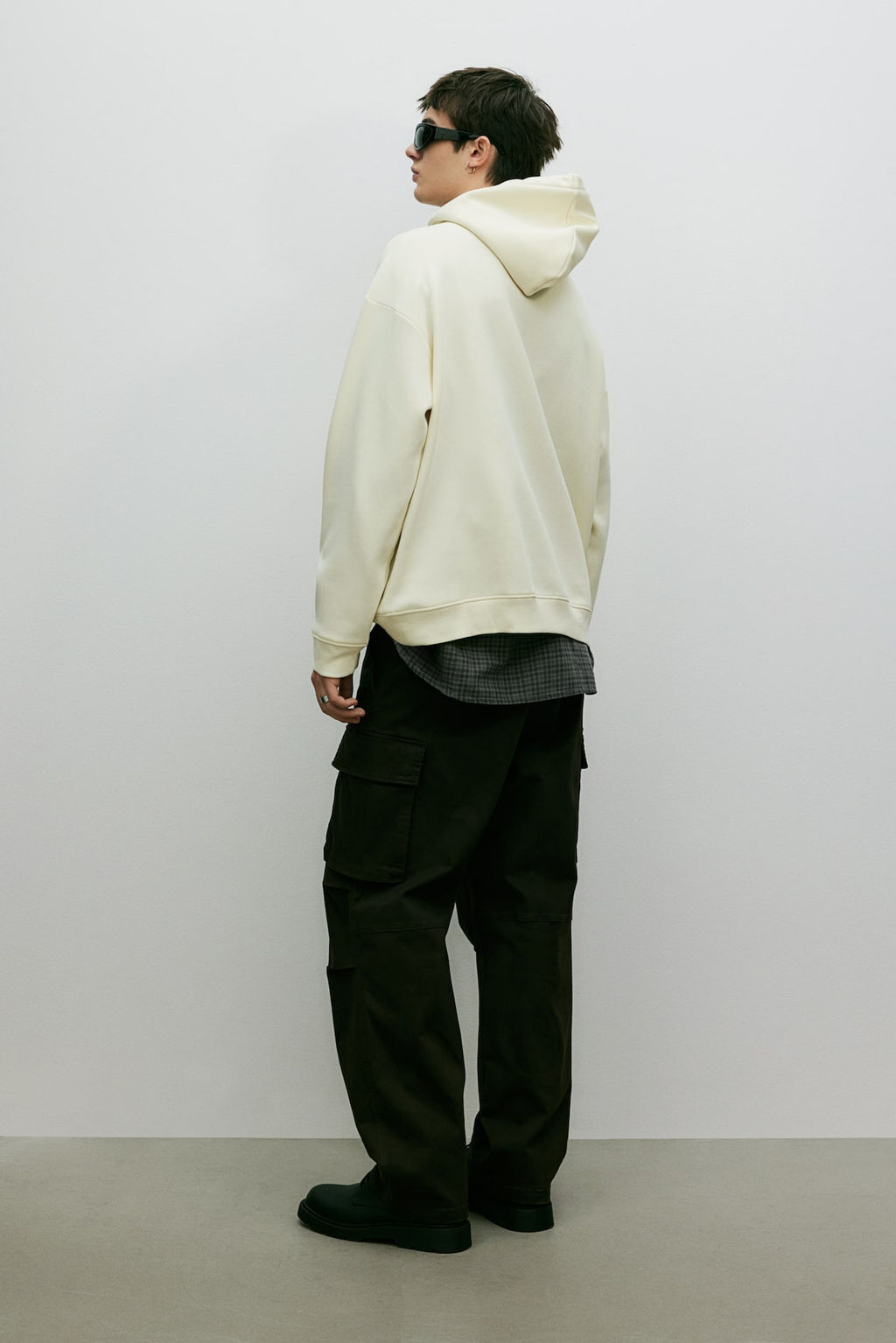 Sudadera con capucha y estampado Loose Fit - H&m фото 4