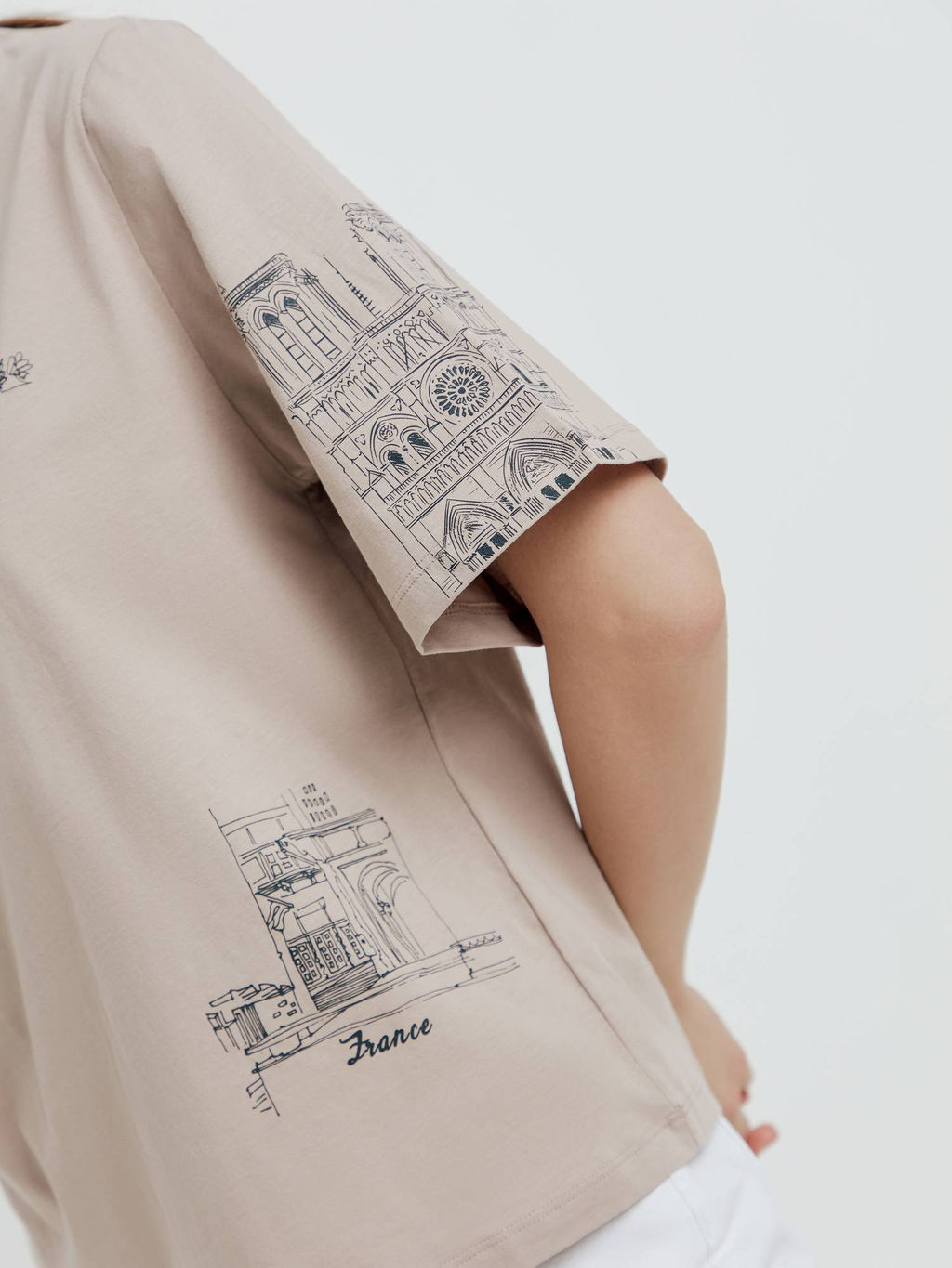 CONTE LD 1741 Футболка женская beige