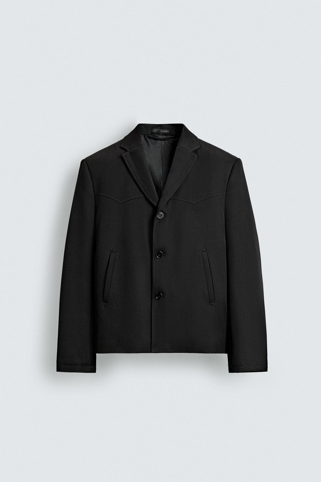 BLAZER ESTRUCTURA / Negro - Zara фото 7