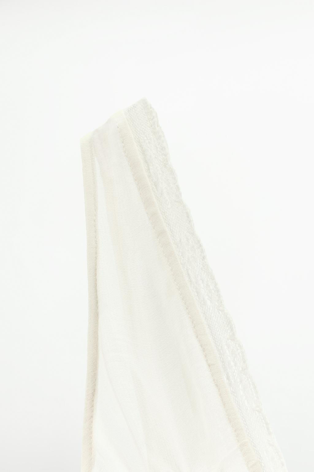 SEMI-SHEER TEXTURED DRESS - Zara фото 7