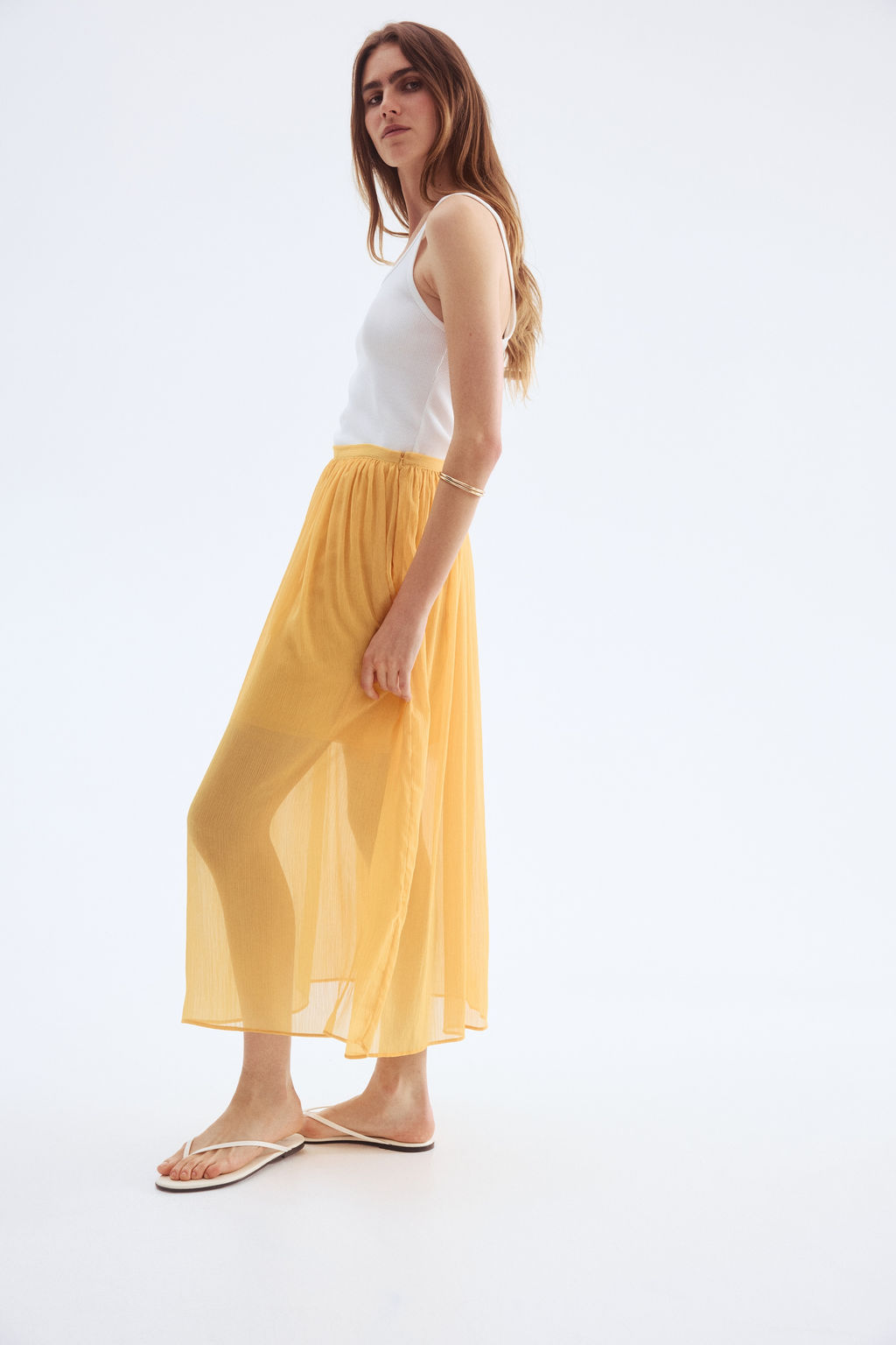 Crinkled skirt - H&m фото 5