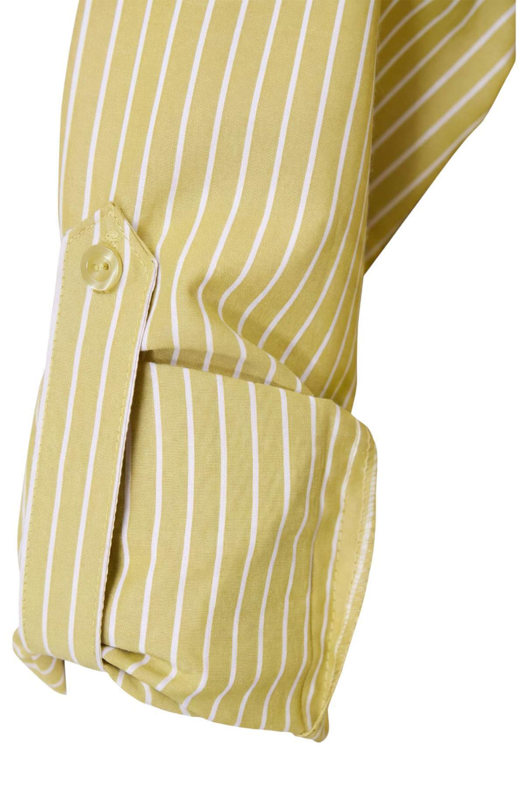 Yesil-Cok Renkli Cizgili Dokuma 100% Polyester Gomlek TBESS26GO00015 - Trendyolmilla фото 2