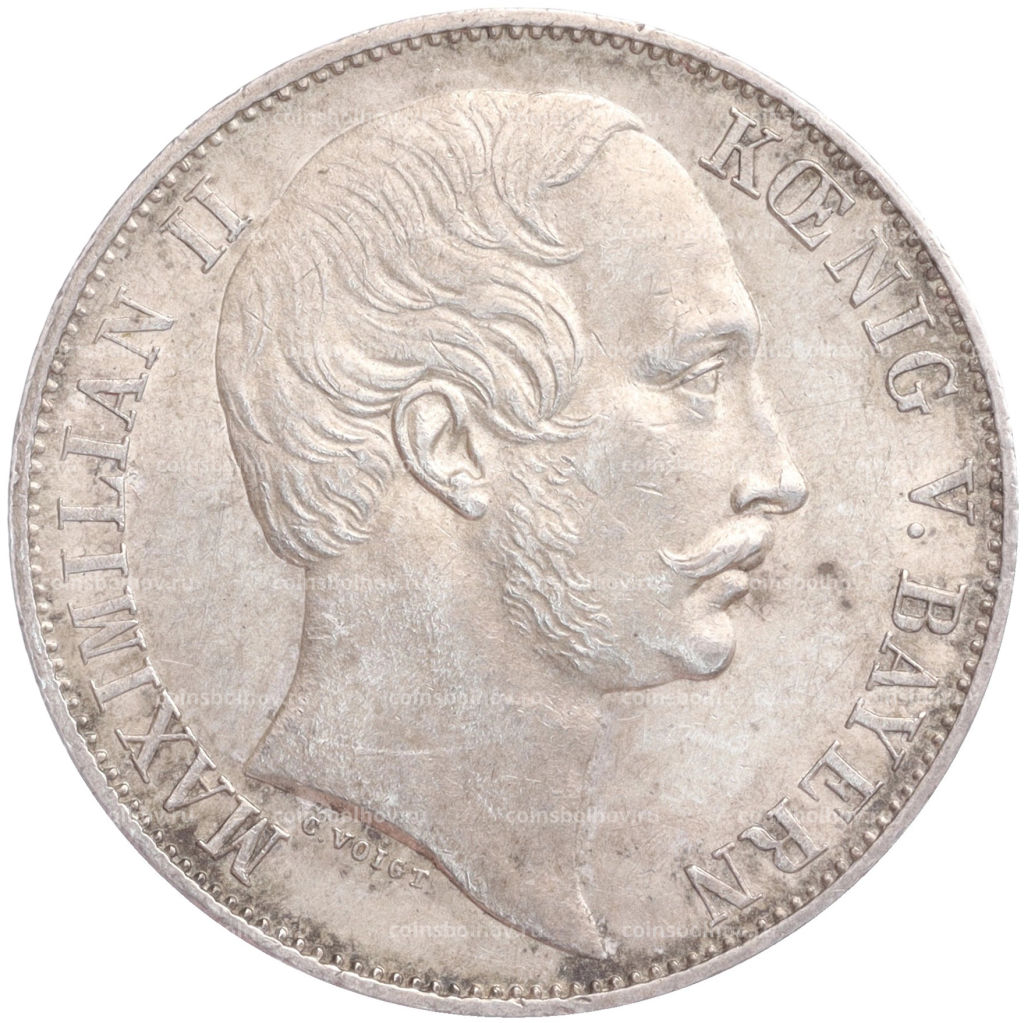 1 союзный талер 1862 года Бавария