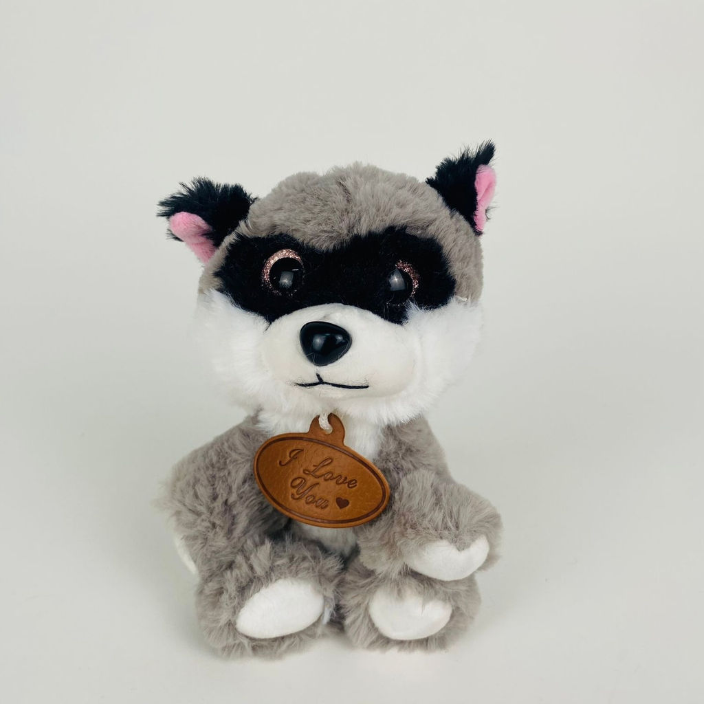 Мягкая игрушка Енот с подвеской I love you 15 см в ассортименте - Storyland фото 7