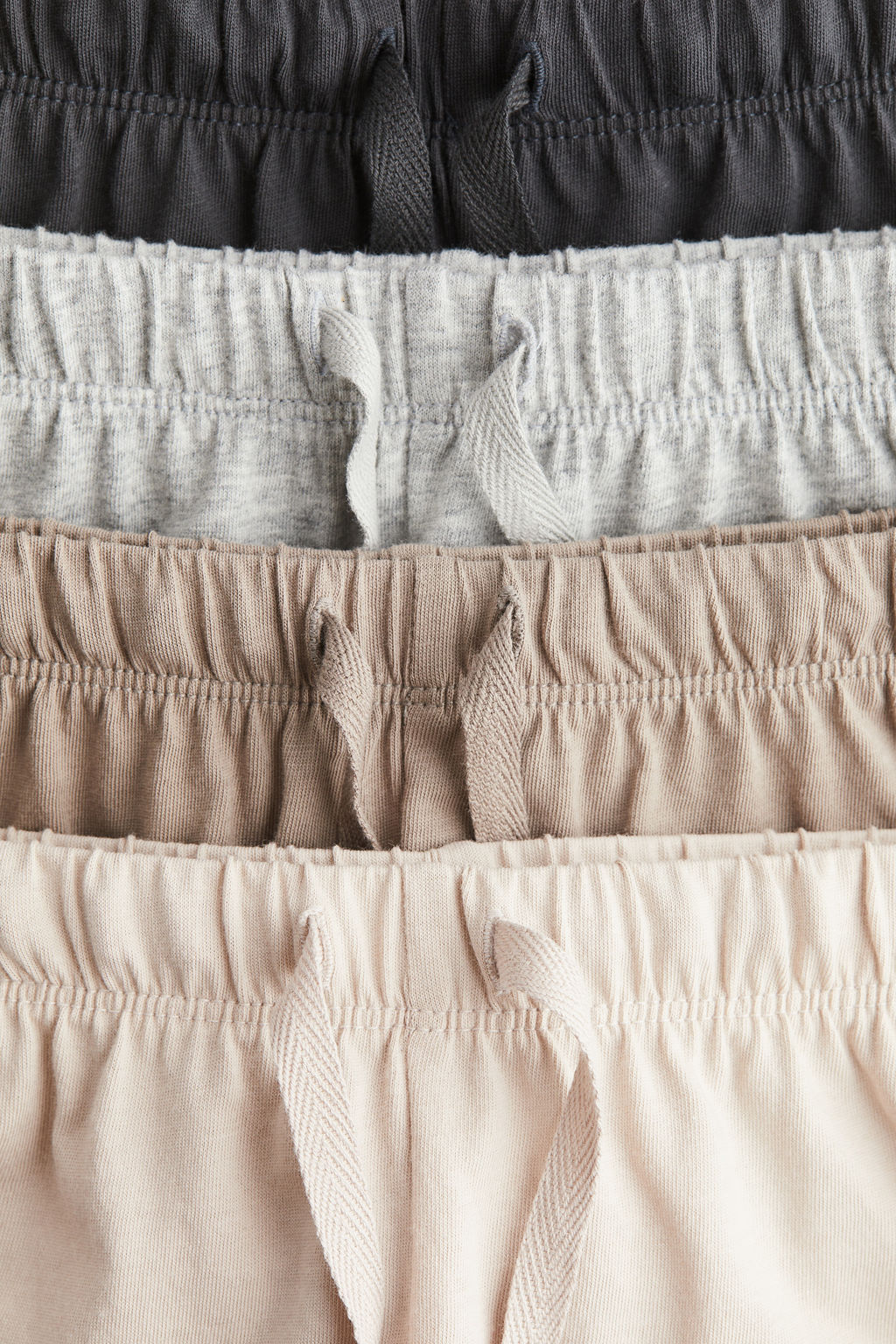 Pack de 4 pantalones cortos de punto