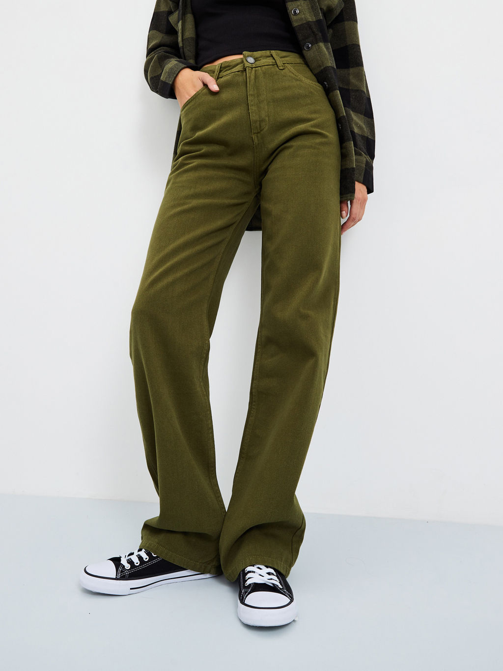 Женские джинсы палаццо - Mossmore фото 34