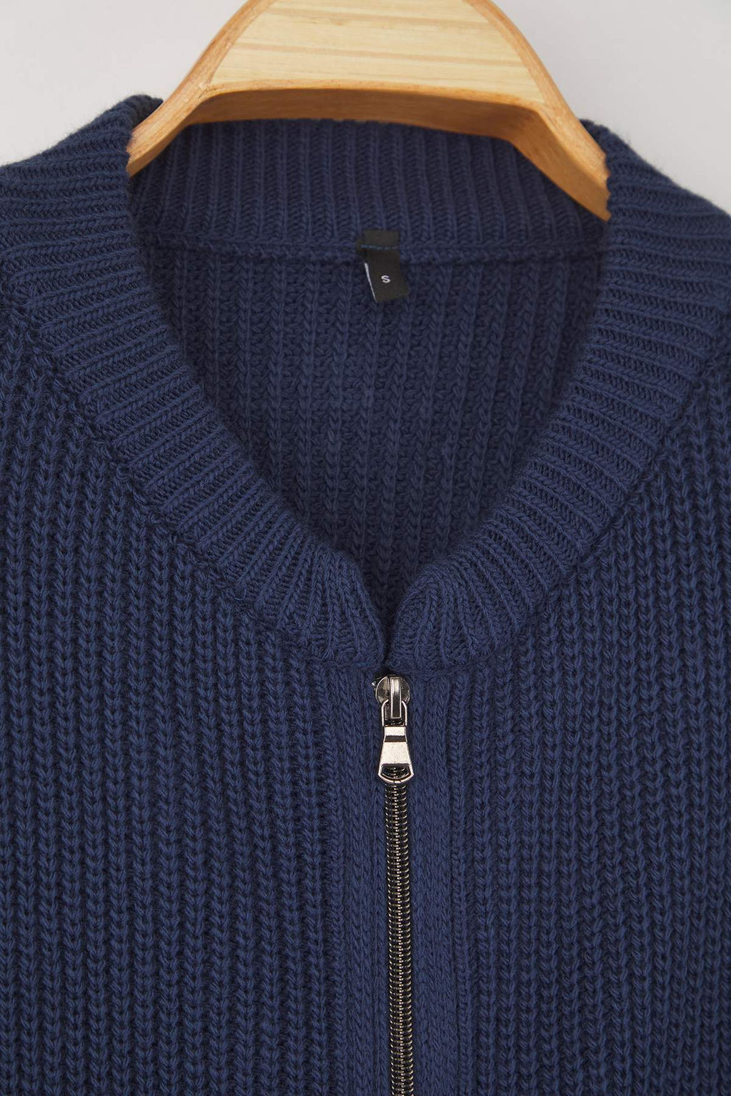 Indigo Genis Kal?p Bomber Yaka Fermuarl? Triko H?rka TWOAW24HI00153