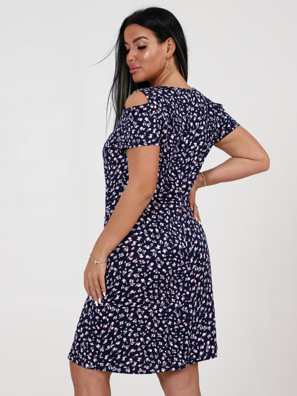 IV-CAPRIZ Ирбис - платье синий