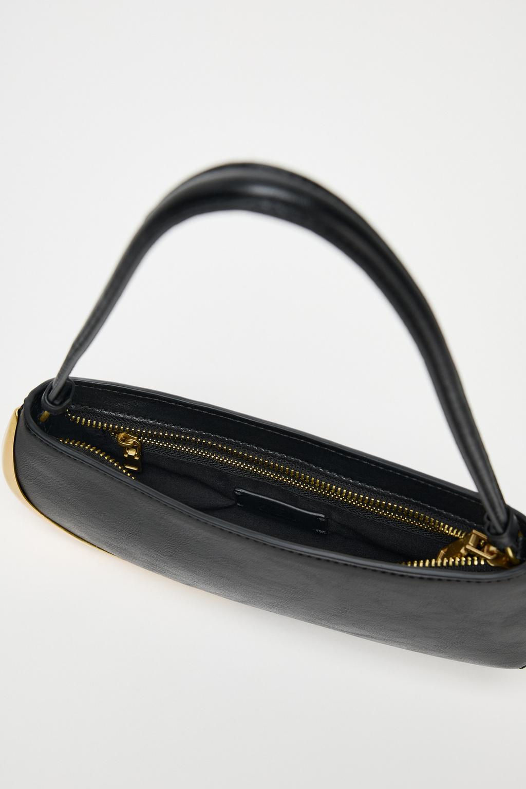 SHOULDER BAG WITH METAL DETAIL - Zara фото 4
