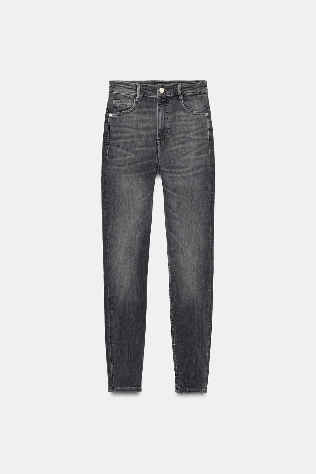 TRF SCULPT HIGH-WAIST JEANS - Zara фото 9