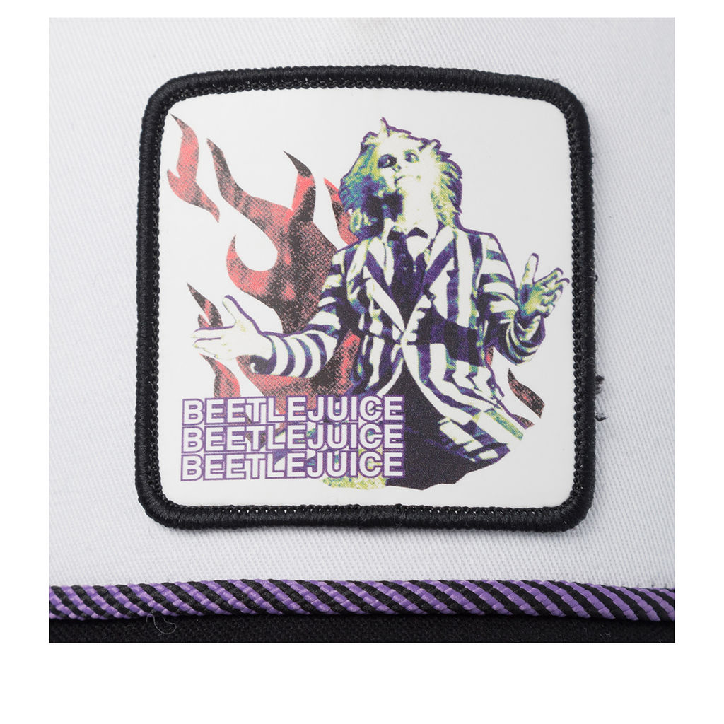 Бейсболка CAPSLAB арт. CL/BTJ/1/PCT/BEE Geffen Pictures Beetlejuice (white) фото 3