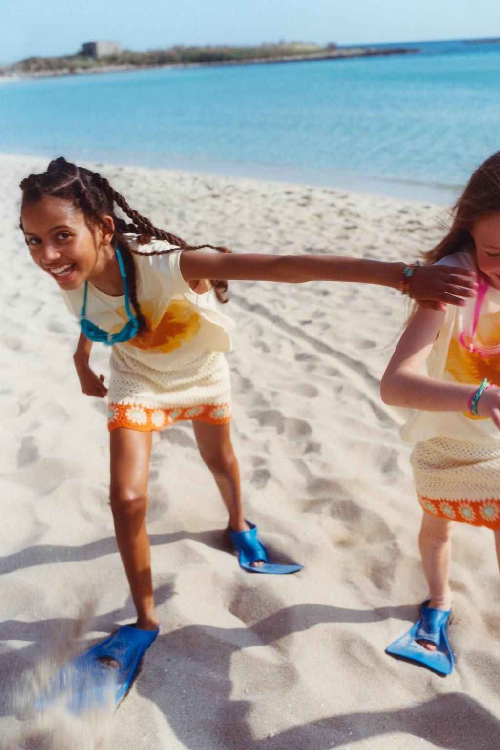 FLORAL PRINT VEST TOP - Zara фото 4