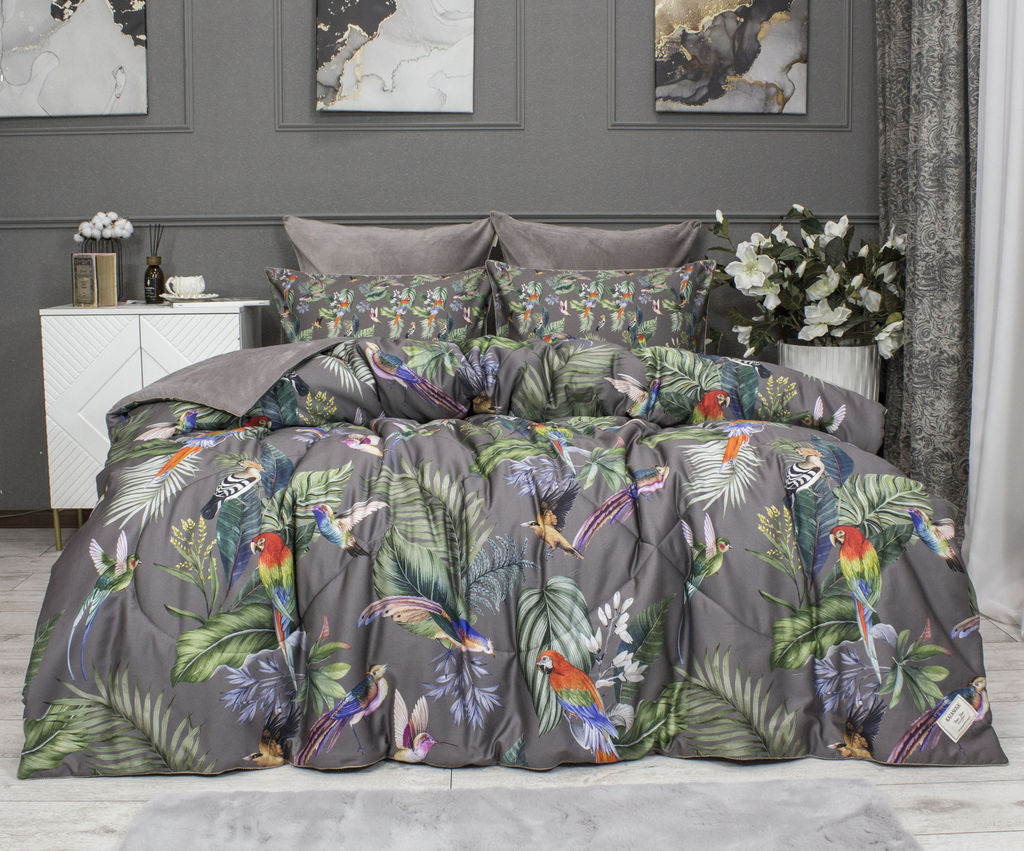 Комплект с одеялом Колибри Каллиопа (капучино) ABC Egypt Cotton