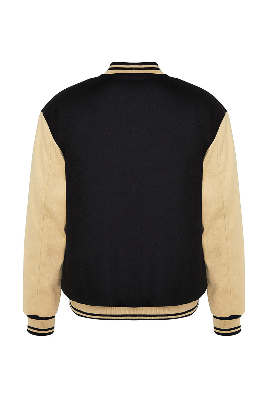 TRENDYOL MAN Siyah Unisex Regular Fit Bomber Yaka Kolej K?sl?k Mont TMNAW24MO00017 - Trendyolmilla фото 8