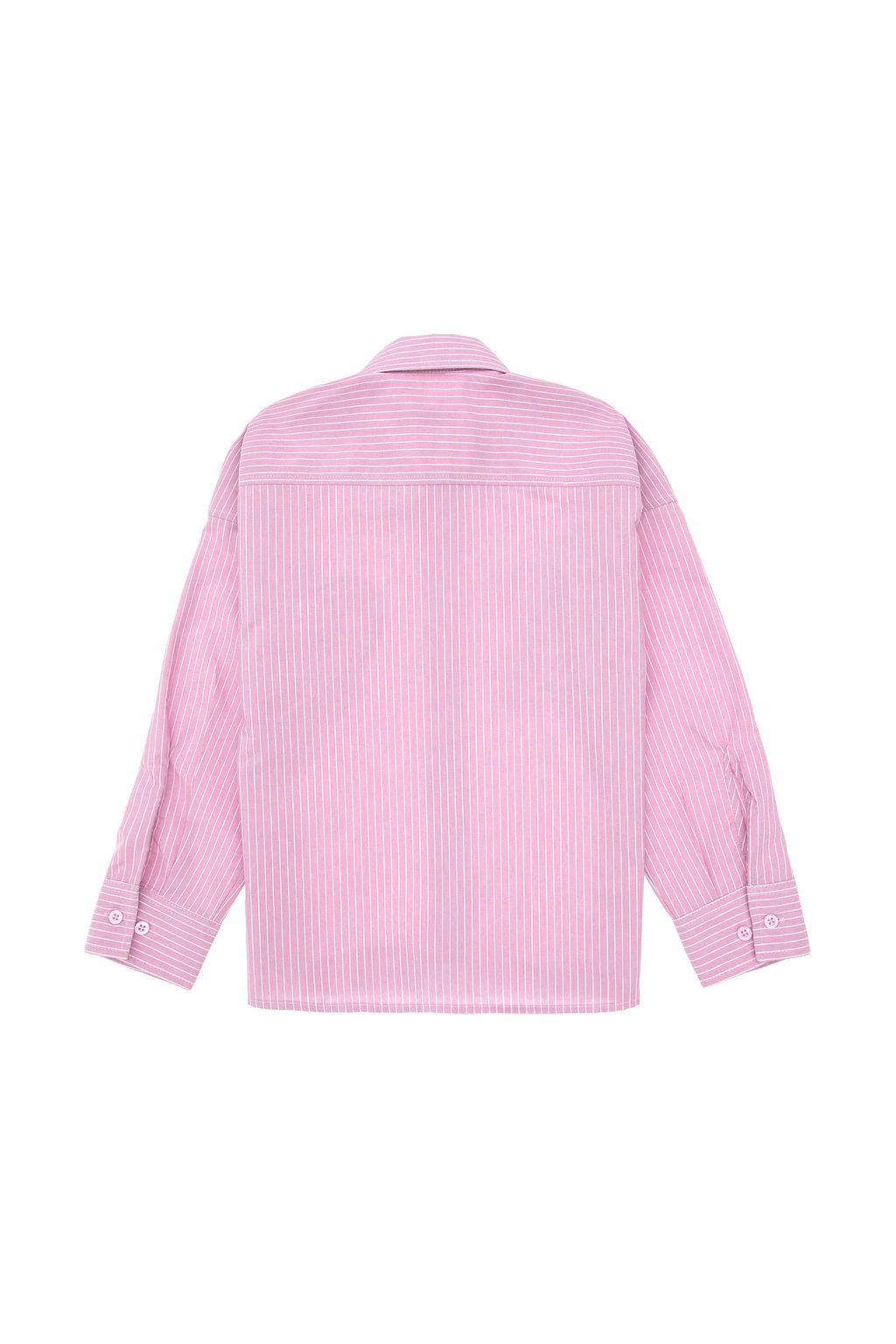 Розовая рубашка с длинным рукавом для девочки Неожиданная скидка в корзине - U.s. polo assn фото 2