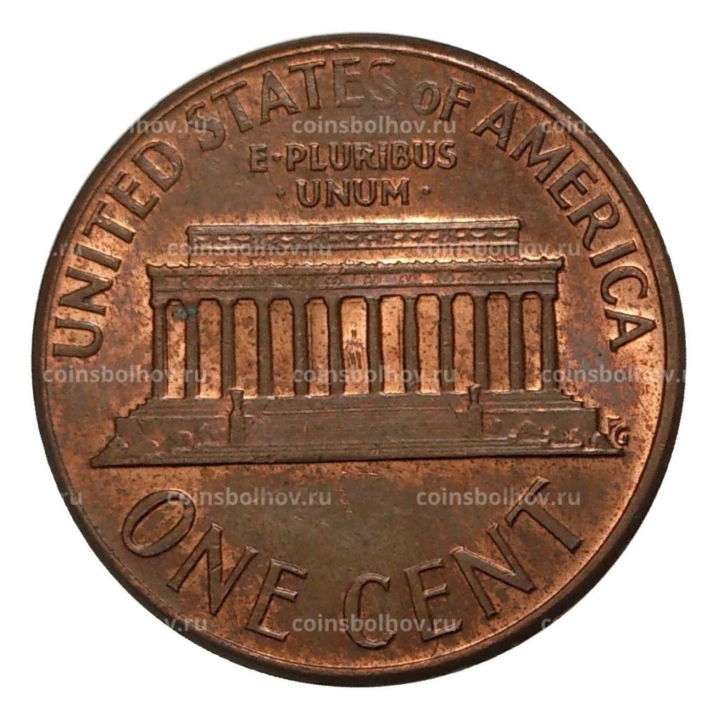 1 цент 1974 года D