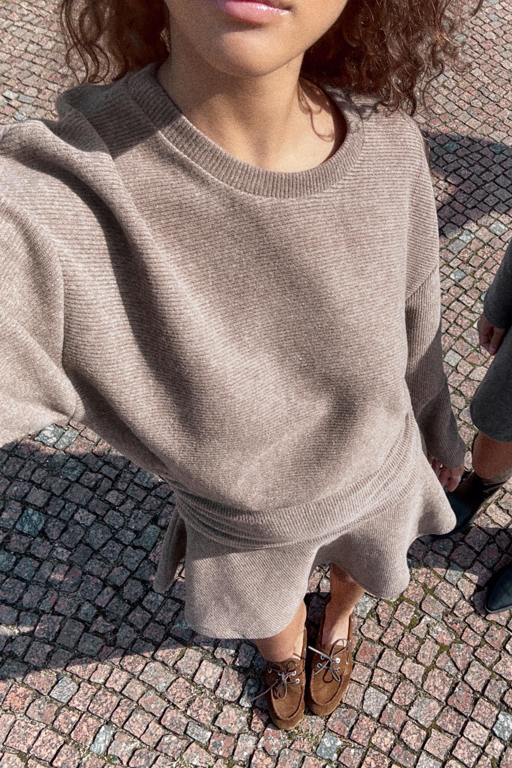 SOFT CUMMERBUND SWEATSHIRT DRESS - Zara фото 4