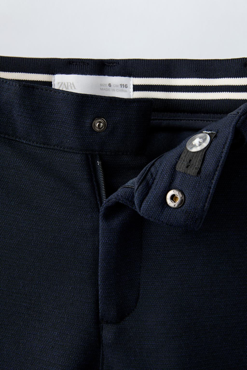 RIBBED TROUSERS - Zara фото 6