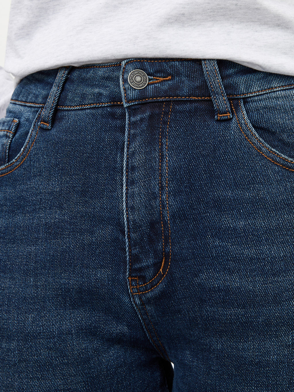 Утепленные женские джинсы мом с начесом - Mossmore фото 5