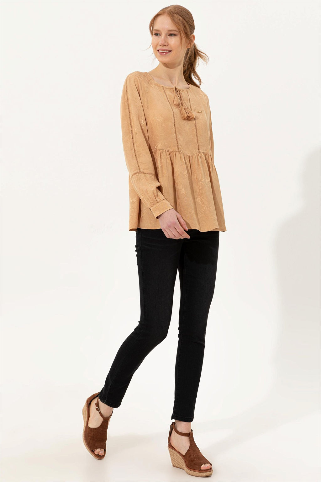 Женские черные джинсовые брюки - U.s. polo assn фото 10