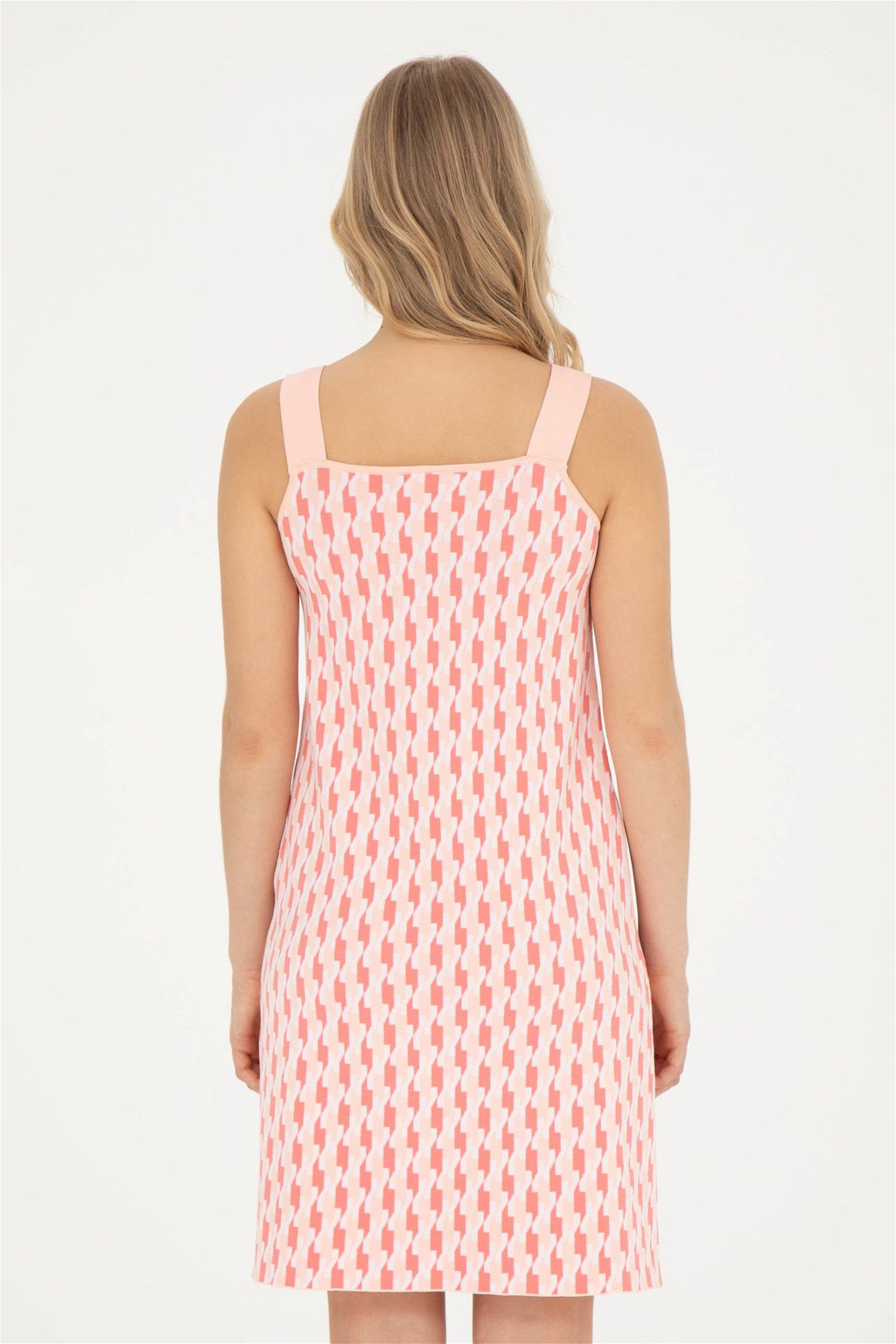 Женское трикотажное платье с цветком граната - U.s. polo assn фото 5