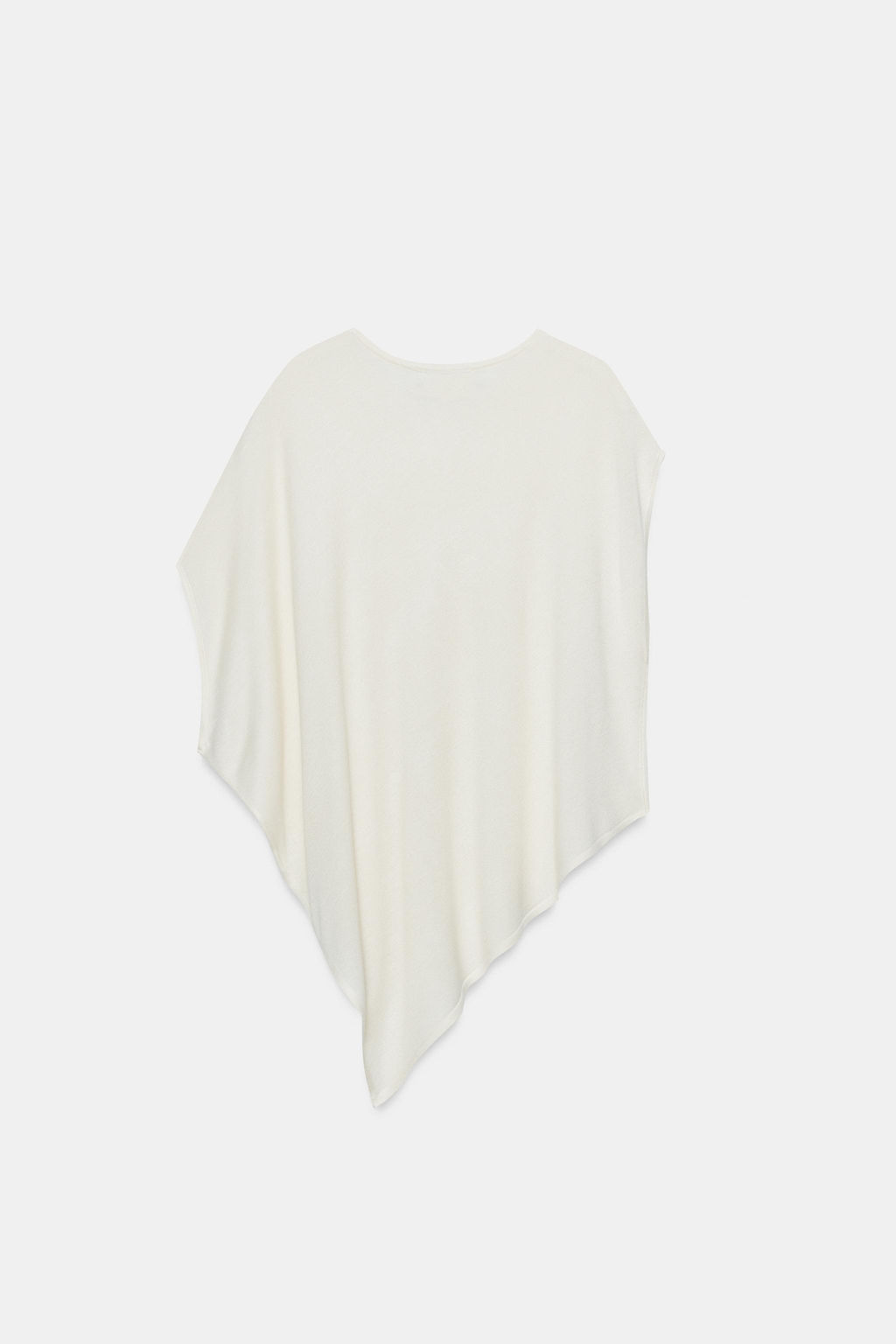 TOP ASIM?TRICO PUNTO / crudo-blanco - Zara фото 6