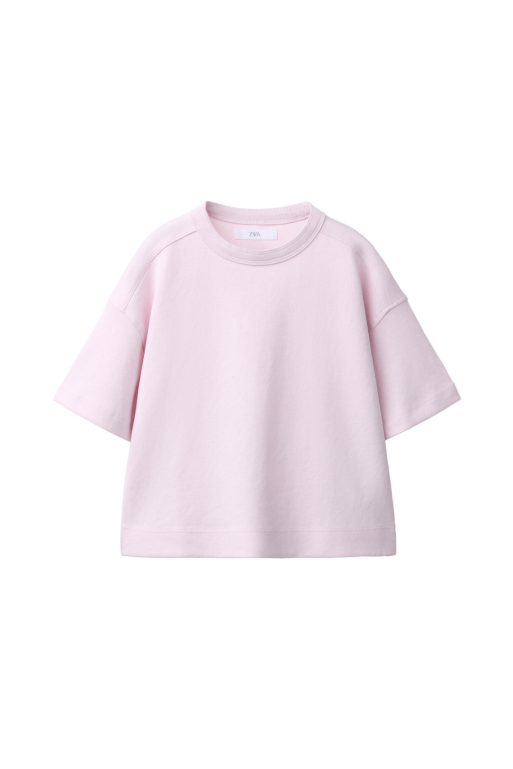 BASIC INTERLOCK T-SHIRT - Zara фото 6