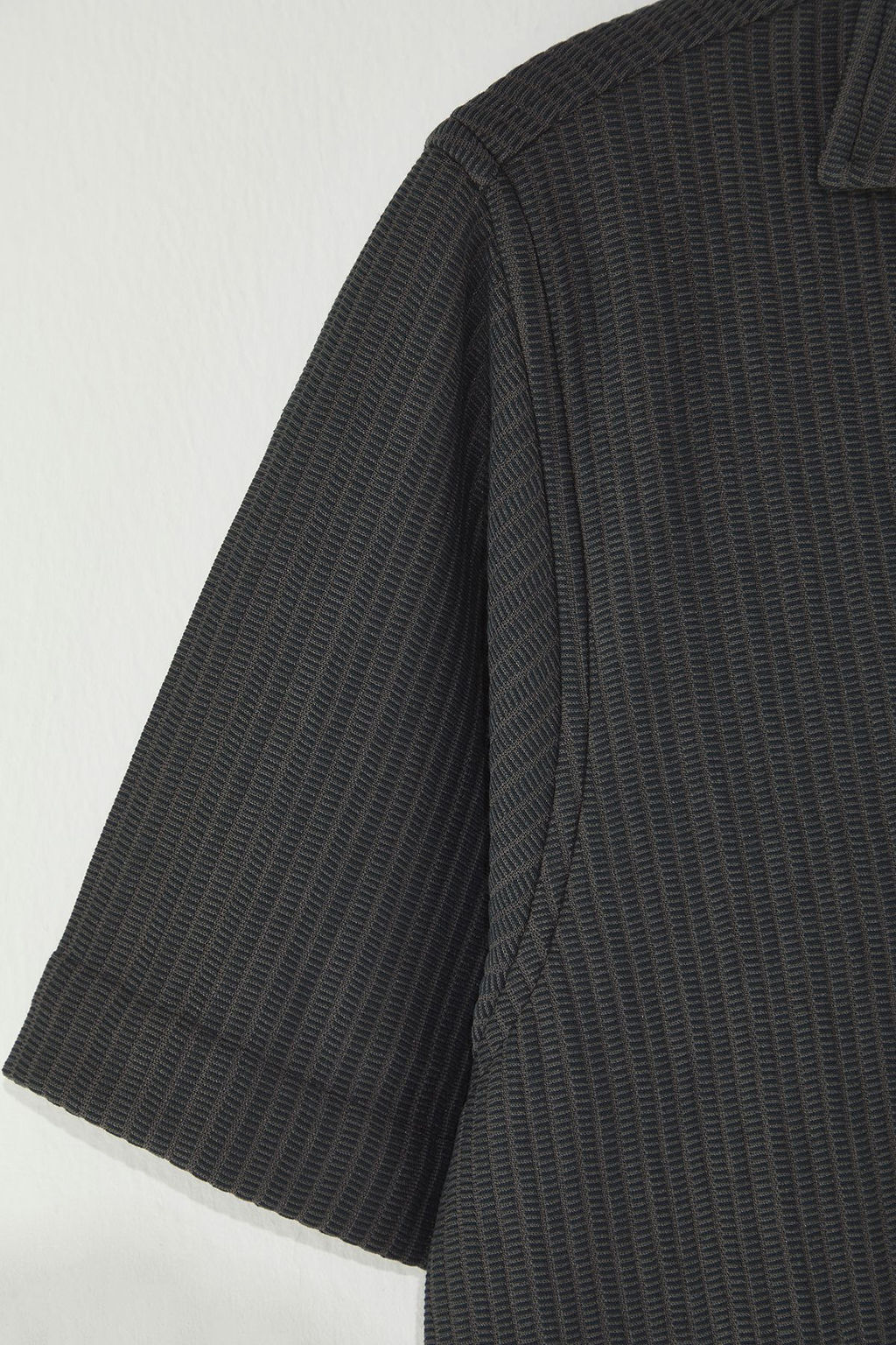 Antrasit Regular Fit Apas Yaka Yazl?k Gomlek TMNSS23GO00105