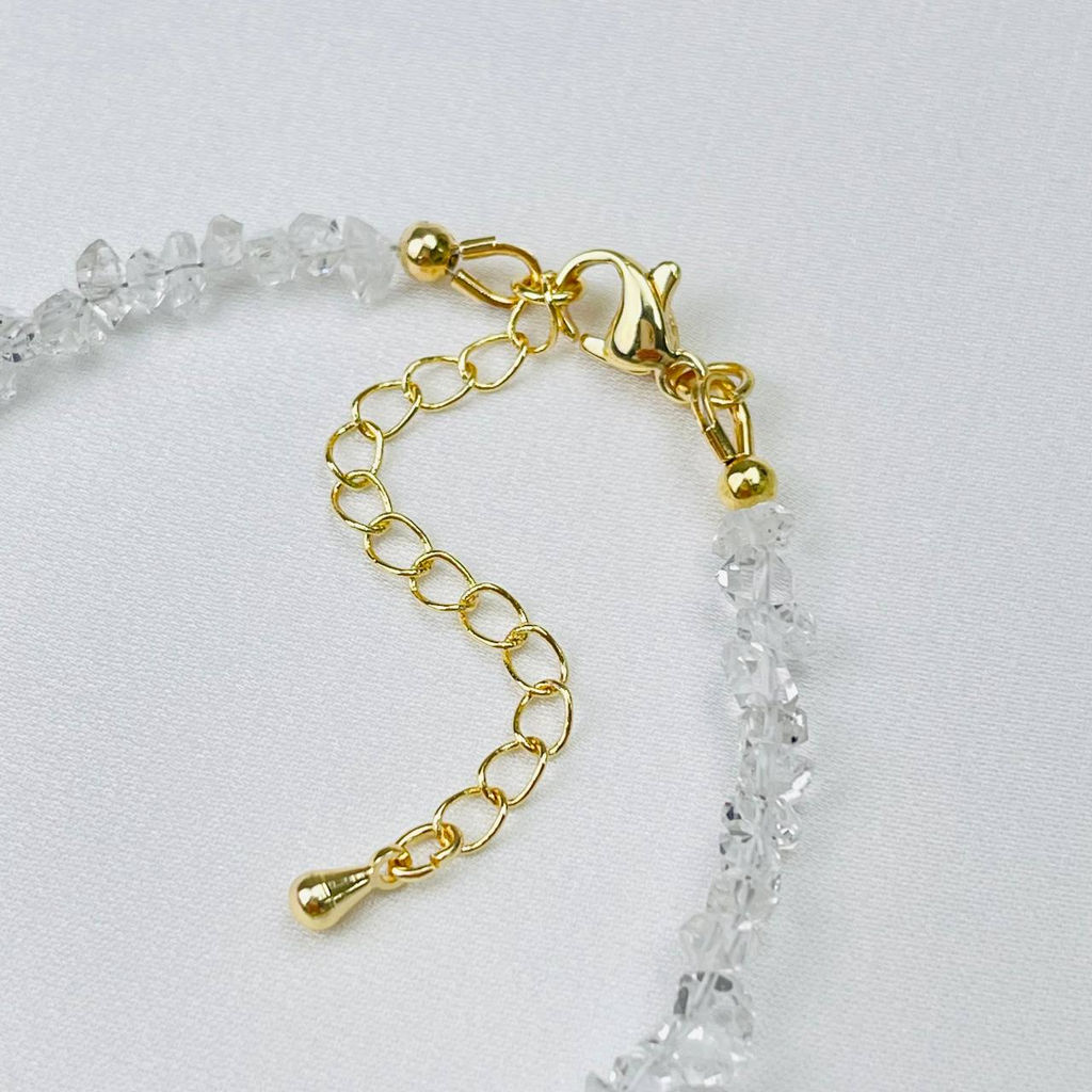 Браслет из Херкимерского кварца 16,5 см +