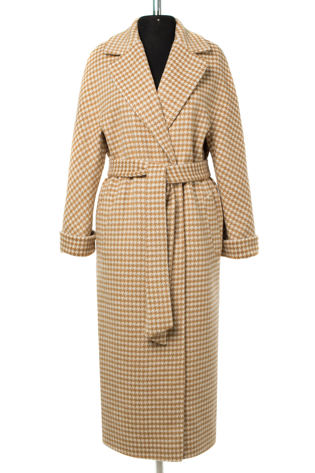 Пальто женское демисезонное (пояс) - El podio фото 13