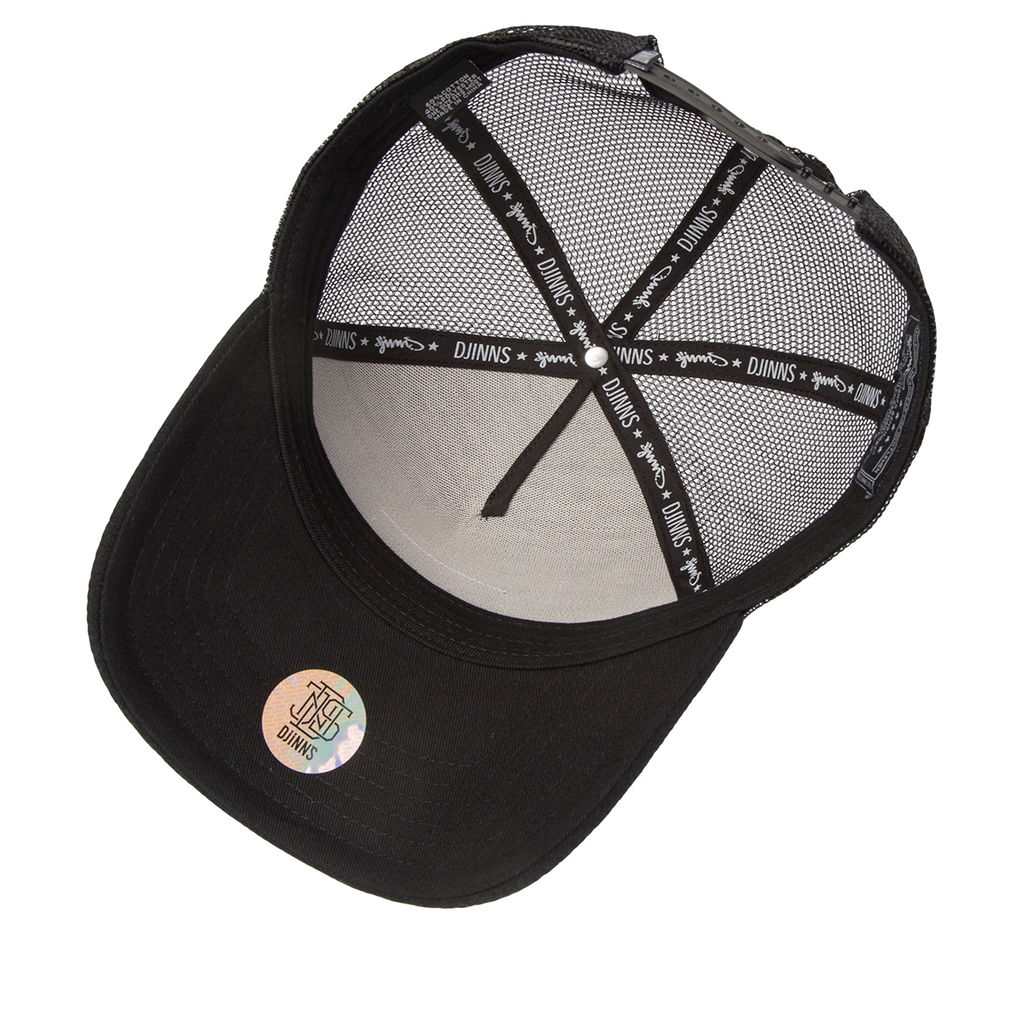 Бейсболка DJINNS арт. HFT Waffle DNC (черный)