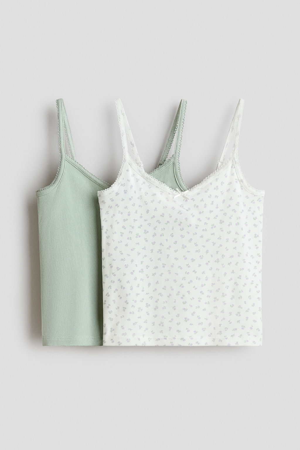 Pack de 2 tops de pijama en algod?n - H&m фото 2