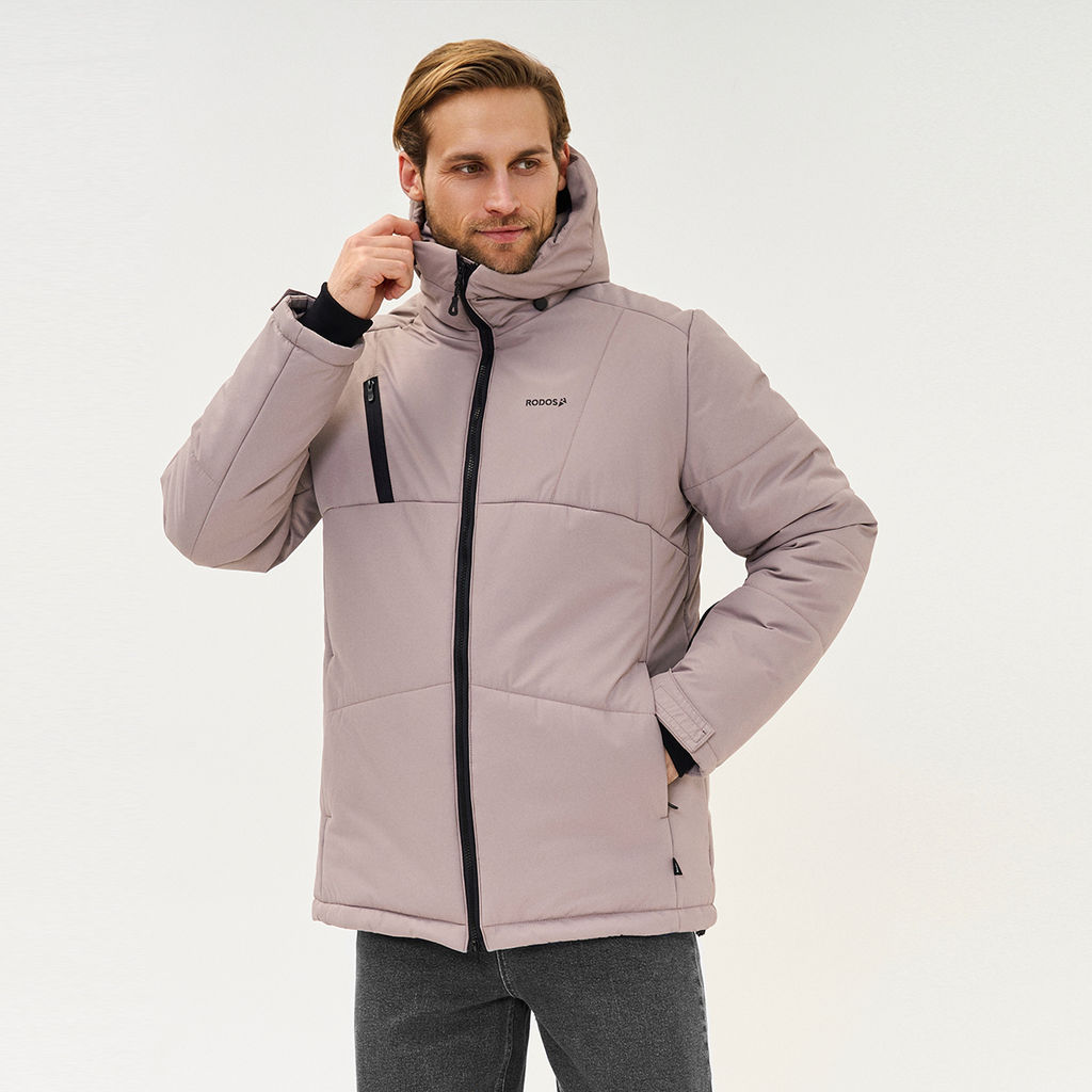 RODOS Куртка зимняя мужская М-303 Бежевый  фото 2