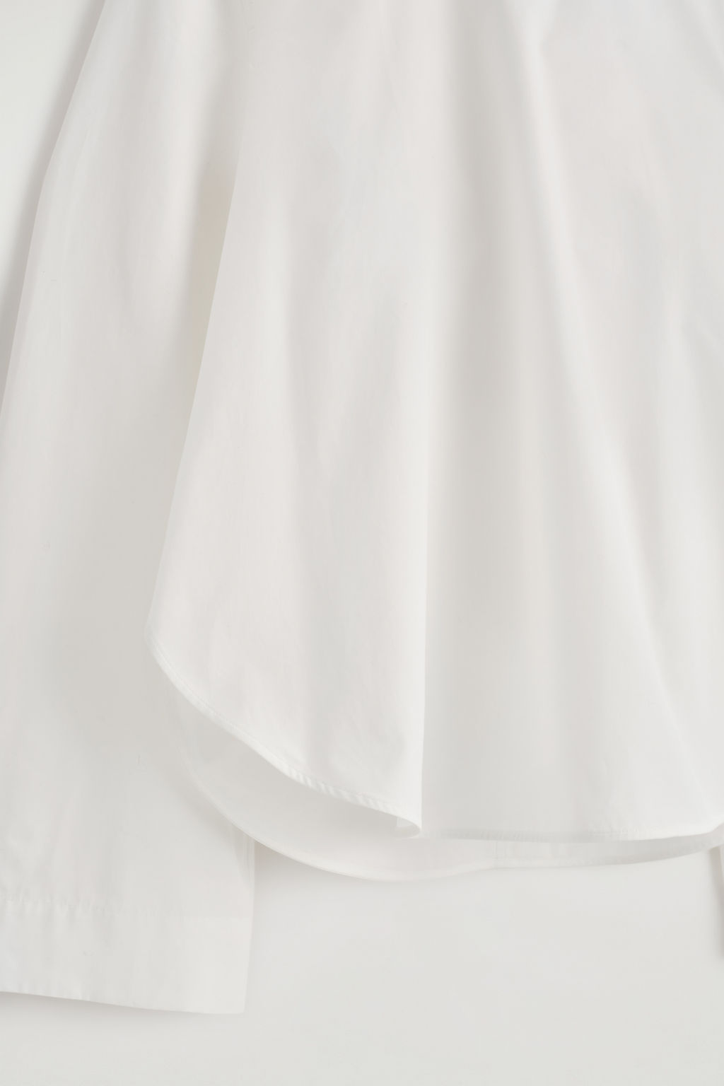 CURVED-HEM COTTON BLOUSE - H&m фото 6