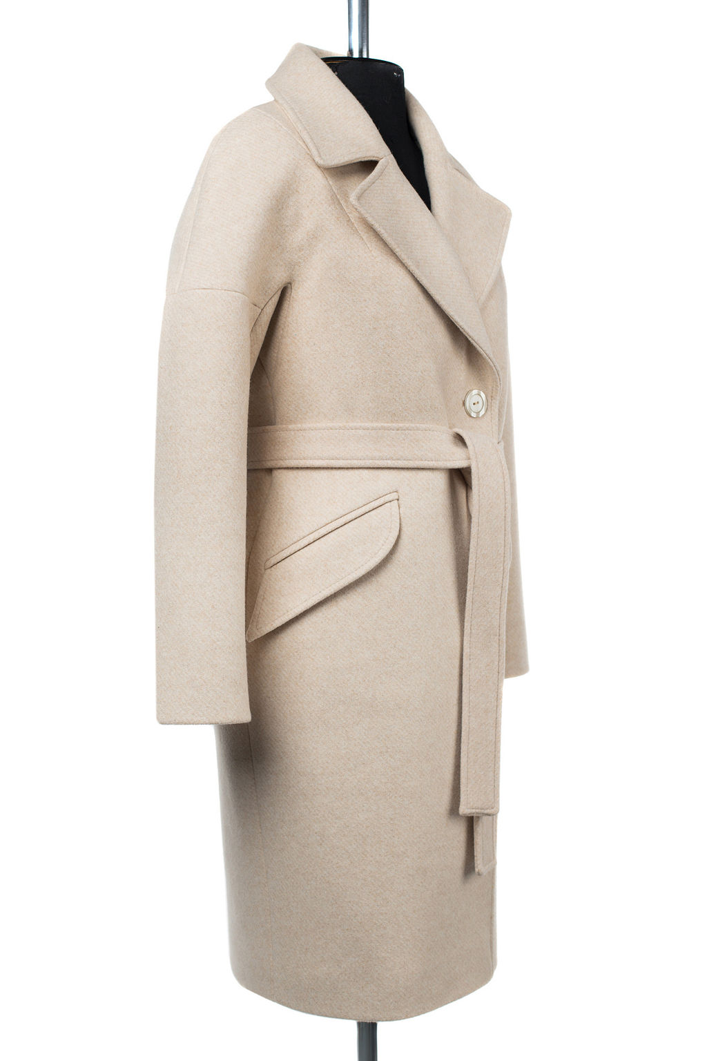 Пальто женское демисезонное (пояс) - El podio фото 8