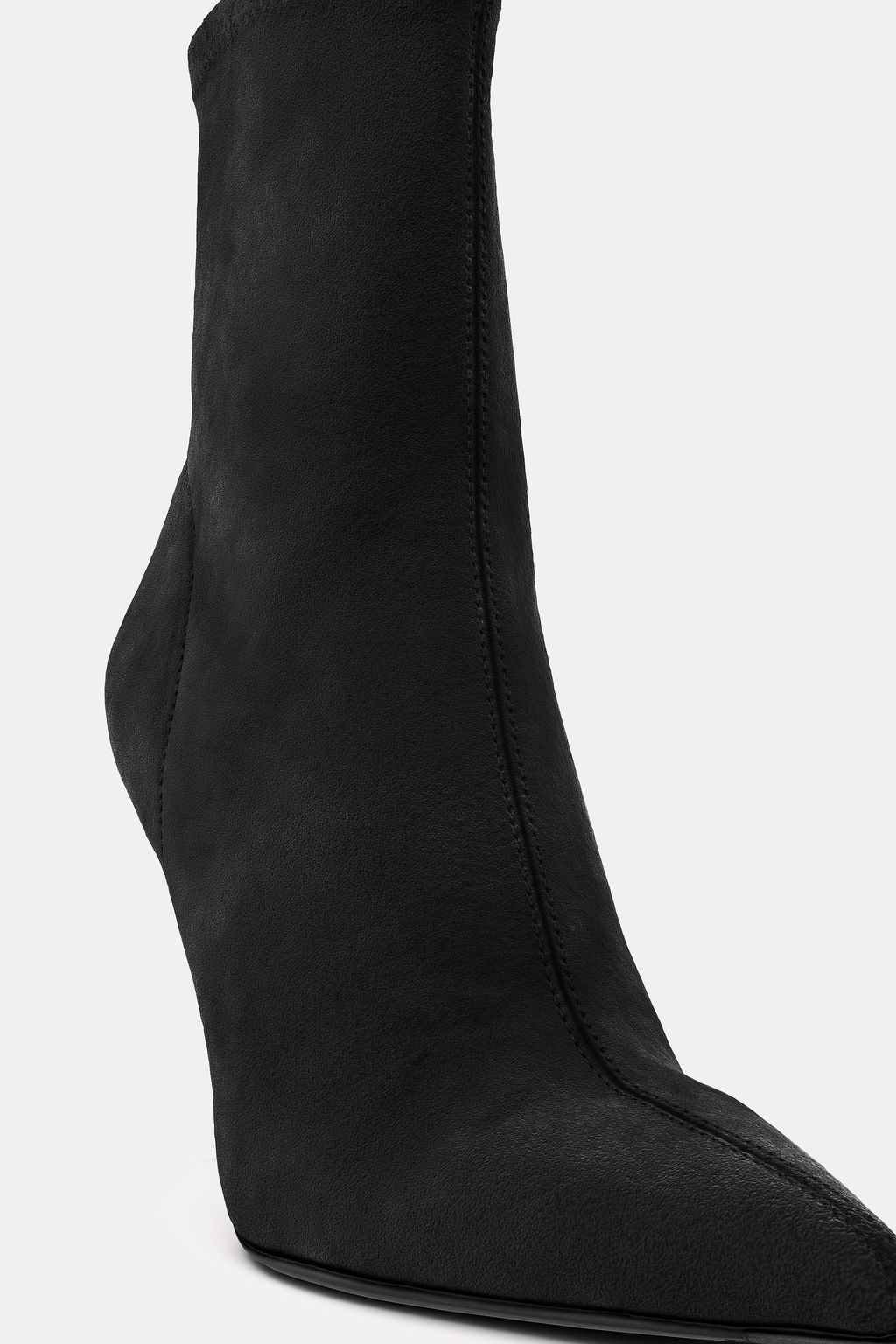 HEELED ANKLE BOOTS WITH METAL DETAIL