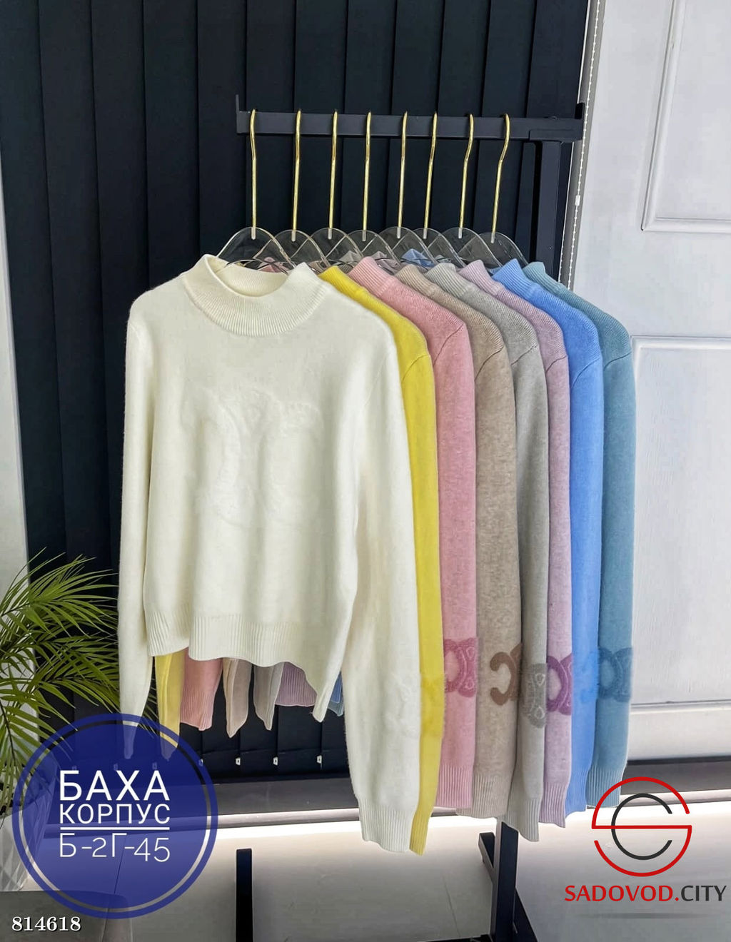 Свитер женский с рисунком - Bruno фото 8