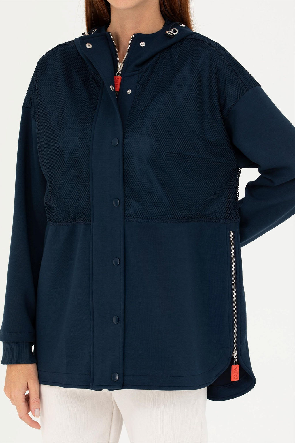 Женский темно-синий свитшот Неожиданная скидка в корзине - U.s. polo assn фото 6