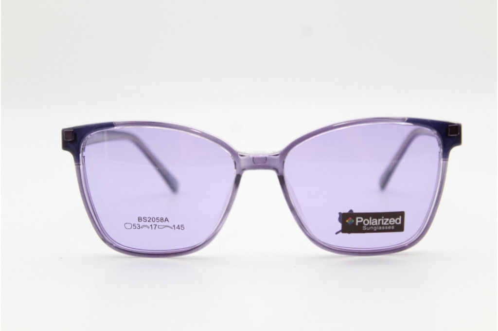 Оправа Bosiyan 2058 53-17-145 C3 с насадкой Polarized