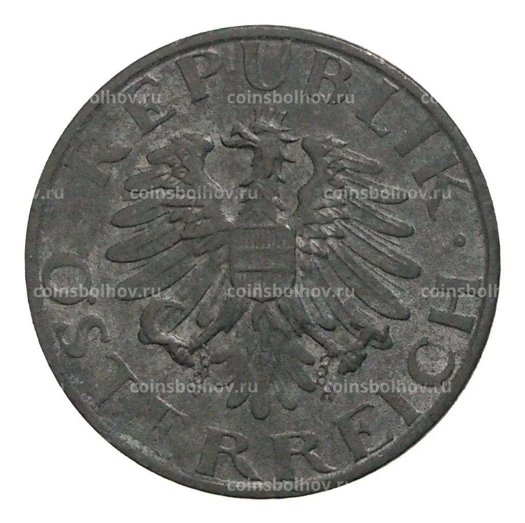 5 грошей 1968 года Австрия