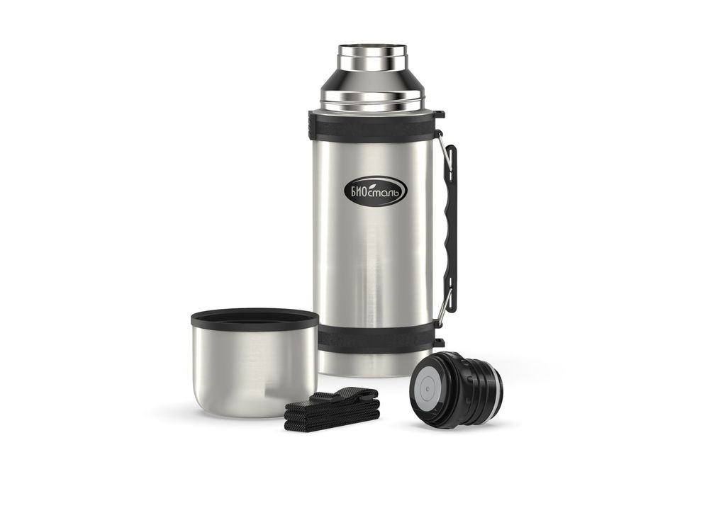 Термос 1,0 л "BIOSTAL" у/г с кноп.ручка, арт. NY-1000-2 (290912)